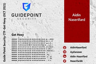 Guide Point Security CTF — Get Hexy (OCT 2021)
