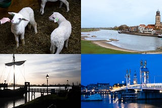 Following the medieval trade route between Overijssel’s oldest cities