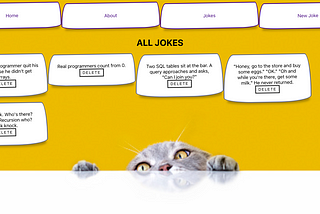 Phase 5: My Jokester App with React/Redux
