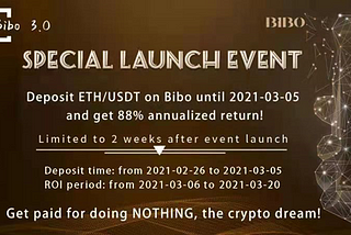 Bibo 88% Special Launch Event