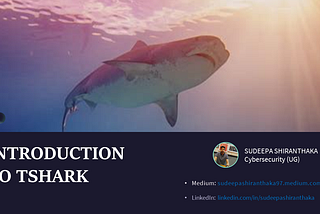 Introduction to TShark