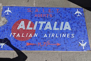 Anuncios en mosaico en Venecia, y otras curiosidades venecianas