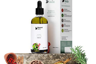 Beyond veda’ herbal hair oil