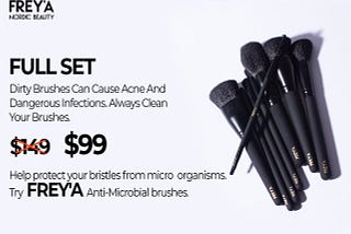 High Quality and Professional Makeup Brushes