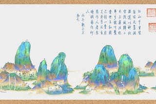Procedural Chinese Landscape Painting in Geometry Nodes Blender 3D