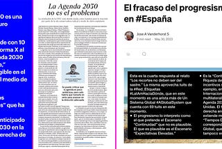 La #IlusiónAgenda2030 como punto de apalancamiento sistémico global en #España