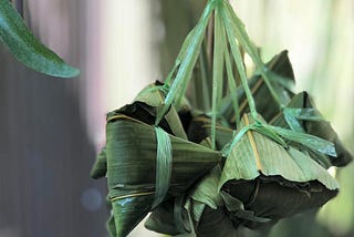 What My Late Grandma Taught Me About Not Wasting Food, Chinese Sticky Rice Dumplings, Zhong, Photo credit to my friend- Ong Paik Sim, homemade Zhong