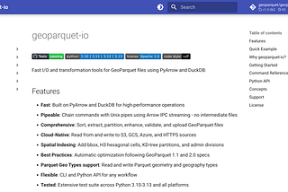 Officially Announcing Geoparquet-io: a CLI/Python tool for GeoParquet