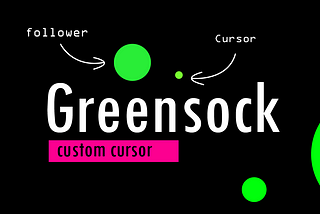 Custom cursor with Greensock — DEV Community 👩‍💻👨‍💻