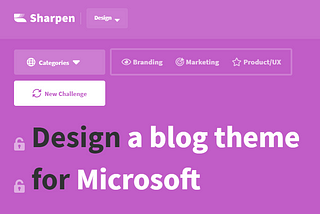 Sharpen 100-Day Design Challenge — Day 2