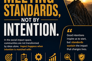 Progress Is Earned by Meeting Standards, Not by Intention