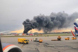 Все, что известно о сгоревшем в Шереметьево самолете на данный момент