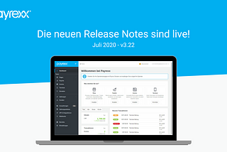 Release Notes Juli 2020 — v3.22