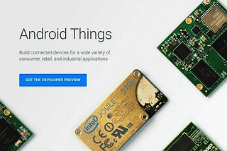 Android Things Trials with IoT-Ignite