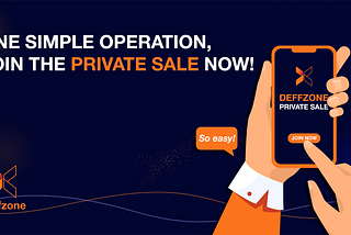 One simple operation, join the Private sale now