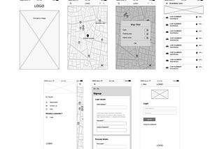 Wireframing Practice: Car Rental App