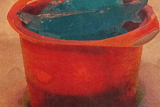 Iceberg in a Plastic Bucket