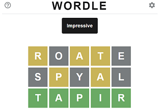 The mathematically optimal first guess in Wordle