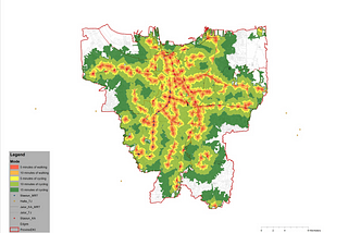 Considering Cycling as A Mode of Commuting in Jakarta: A GIS Analysis Exercise