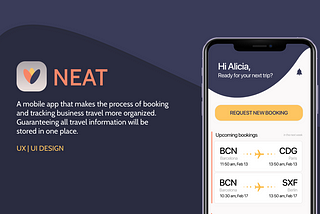 Neat — Business Travel Booking App