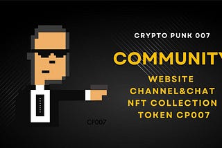 🚀 WELCOME TO THE OFFICIAL CRYPTO PUNK 007 COMMUNITY👥