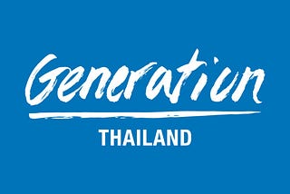 บันทึกการเป็น Mentor ที่ Generation Thailand