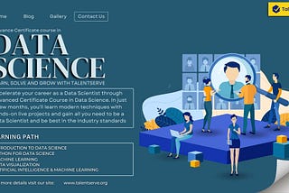 Advanced Course In Data Science In Mumbai | Learn, Solve, And Grow With TalentServe