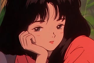 Lifestyle scene with people doing regular tasks in anime style