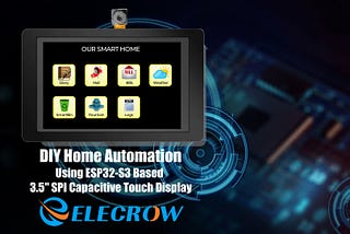 ESP Terminal with 3.5" SPI Capacitive Touch Display