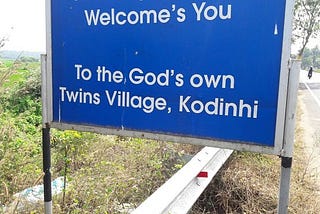 Twins- Kodinhi, Gods own Country Of Twins