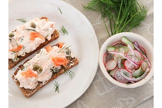 Zero-waste Posh Party Salmon Mousse