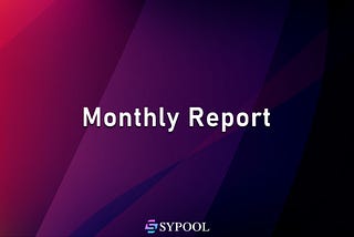 Monthly report for Marth and April