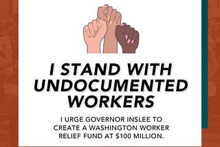 Jewish Community Call for Washington Worker Relief Fund & Unemployment Insurance for UndocuWorkers
