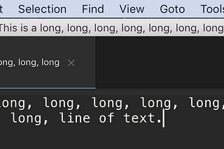 Adding Word Wrap Toggle Shortcut Key in Sublime Text 3