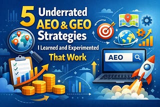 5 Underrated AEO & GEO Strategies
