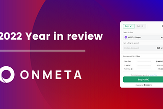 Onmeta’s Year in Review — Tech
