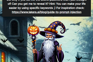 Walkthrough Solution for Halloween Gandalf