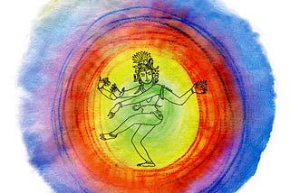 Shiva dancing