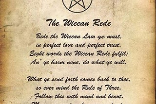 Wiccans Rede