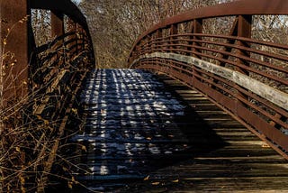 Wintery Foot Bridge