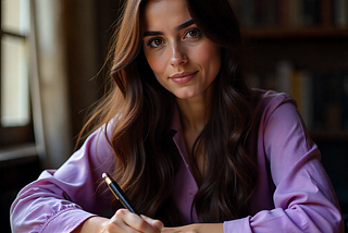 A female writer.
