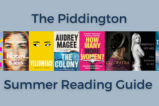 2023 Piddington Summer Reading Guide