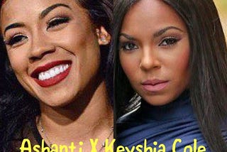 Ashanti and Keyshia Cole Live Stream