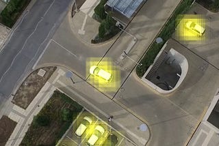 Training a deep-learning classifier for aerial top view detection of vehicles