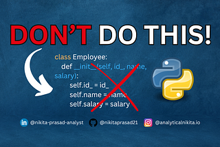 10 Ways to Write Better Python Codes