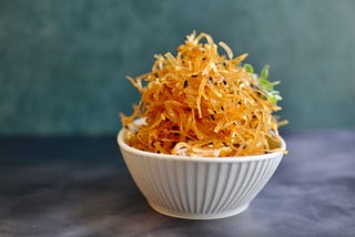 Crunchy Dried Squid Threads(Ojingeo-Silchae-Bokkeum)