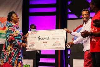 eCampus presents GH¢2,000,000 Award to all 80 participating schools in The Sharks Quiz
