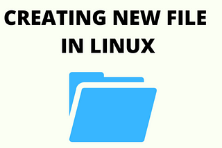 How to Create a File on Linux Without Command Line Tools