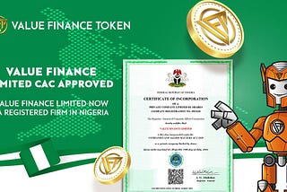 Value Finance Limited CAC Approved