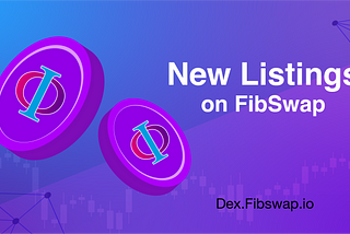 New Listings on FibSwap